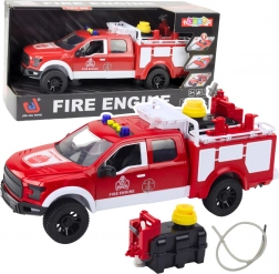 Feuerwehrauto mit Wasserzerstäubungsfunktion
