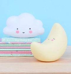 A Little Lovely Company kleines Nachtlicht – Mond