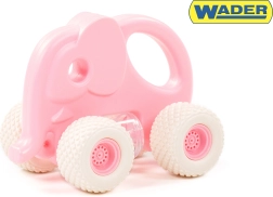 Fröhliches Elefanten-Auto für Kleinkinder – Rosa