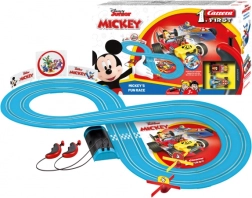 Carrera First Autorennbahn Mickey’s Fun Race 2,4 m