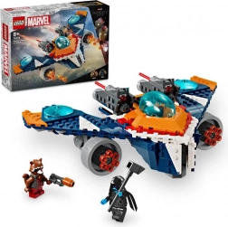 Lego Marvel Warbird von Rocket vs. Ronan