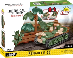 Baustein-Set Panzer RENAULT R-35 1:48 (258 Teile) – COBI Historical Collection