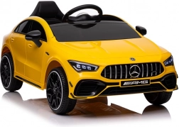 Elektrisches Kinderauto MERCEDES CLA 45 S AMG 4x4 gelb