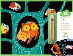 Kratzen Tierbilder für die Kleinsten von Djeco