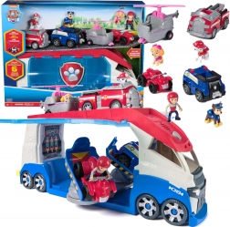 PAW Patrol großer Patroller mit 4 Fahrzeugen mit Licht und Sound – Ryder, Chase, Marshall und Skye