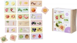 Montessori-Puzzle Obst und Gemüse