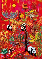 Puzzle Pandas 1000 Teile MAGNOLIA