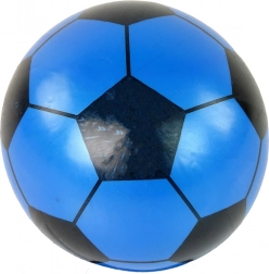 Leichter Gummiball blau‑schwarz 23 cm
