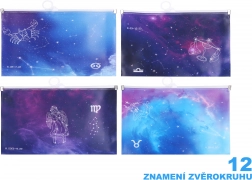 Mappe mit Reißverschluss A5 - Tierkreiszeichen