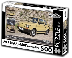 Puzzle Retro-Autos Fiat 126p Maluch (1987) – 500 Teile