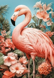 Cherry Pazzi Puzzle Flamingo 1000 Teile