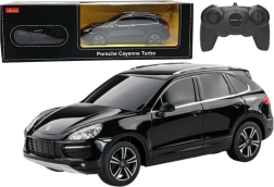 RC Auto 1:24 Rastar Porsche Cayenne Turbo Schwarz