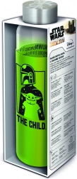 Glasflasche mit Hülle Mandalorian 585 ml
