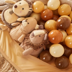Bieco Set mit Spielbällen Chocolate Bliss 100 Stk.