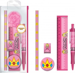 Schulset Super Mario Peach in Kunststoffetui