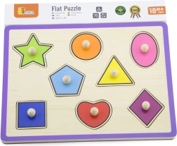 Viga Holzpuzzle Formen mit Stiften