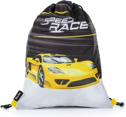 Turnbeutel mit Auto-Motiv