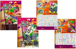 ARTLOVER Glitzer-Aufklebebild Pferde 20 × 29 cm