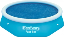 Solarabdeckplane für Pool 244 cm BESTWAY Fast Set