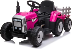 Elektrischer Kindertraktor Baby Mix Erick mit Fernbedienung – rosa