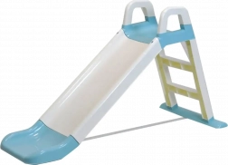 Doloni Kinderrutsche 140 cm – Weiß-Hellblau