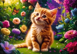 Trefl Puzzle 500 Teile – Niedliches Kätzchen