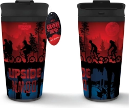 Reisebecher aus Kunststoff Stranger Things 4 mit Deckel