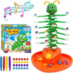 woopie tanzende raupe – geschicklichkeitsspiel für die ganze familie