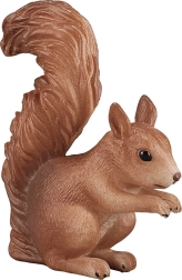 Stehende Eichhörnchenfigur