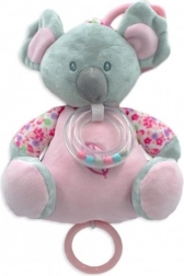 Rosa Spieluhr Koala 18 cm