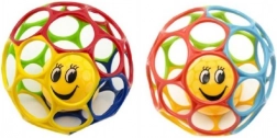 Flexibler Plastikball mit Rassel für Kinder