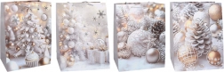 Geschenktüte S Weihnachten 18 × 24 × 8,5 cm