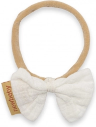 Musselin-Stirnband für Babys New Baby weiß
