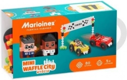 Waffle Mini Bausteine – Rennset mit 80 Teilen