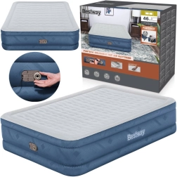 Bestway aufblasbares Doppelbett mit integrierter Pumpe 203 × 152 × 46 cm