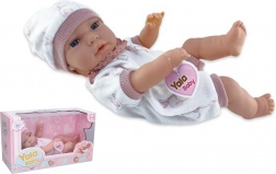 Babypuppe rosa 40 cm