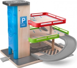 Garage mit Aufzug und Zubehör