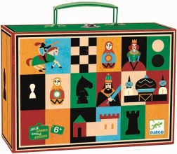 Gemalte Schachspiele Djeco