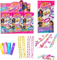 DIY-Set Armbänder mit Tieranhängern – 4 verstellbare Armbänder