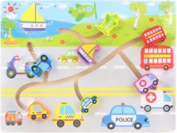 Holzlabyrinth – Verkehrsmittel