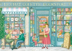 Puzzle Buchhandlung 1000 Teile MAGNOLIA