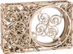 Mechanisches Bild – hölzernes 3D-Puzzle