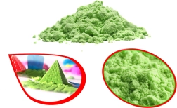 Magischer kinetischer Sand für Kinder 1 kg – Grün