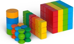Geomag Magicube Shapes magnetisches Konstruktionsspielzeug mit 164 Teilen