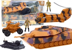 Militärset Panzer Hubschrauber Fallschirmspringer Soundeffekte