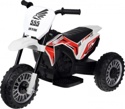 Elektrische Kinder-Dreirad mit Musik – Weiß