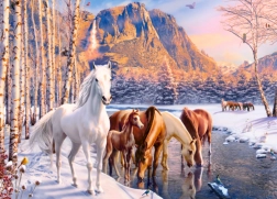 Puzzle Wintertauen 180 Teile