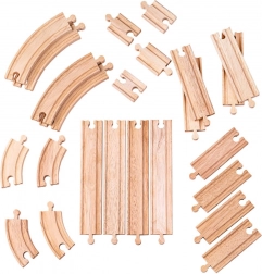 Holzschienenset 24 Teile Bigjigs Rail