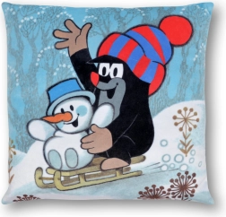 Kissen Maulwurf 30x30cm, Winter