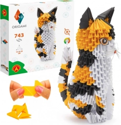 Alexander kreatives Origami 3D Katze – Bastelset aus Papier